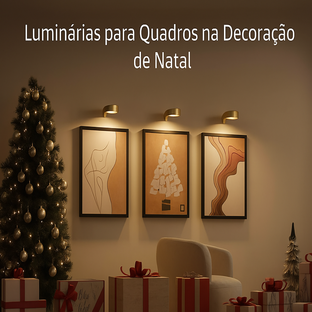LumaGold – Luminária Moderna com Porta USB